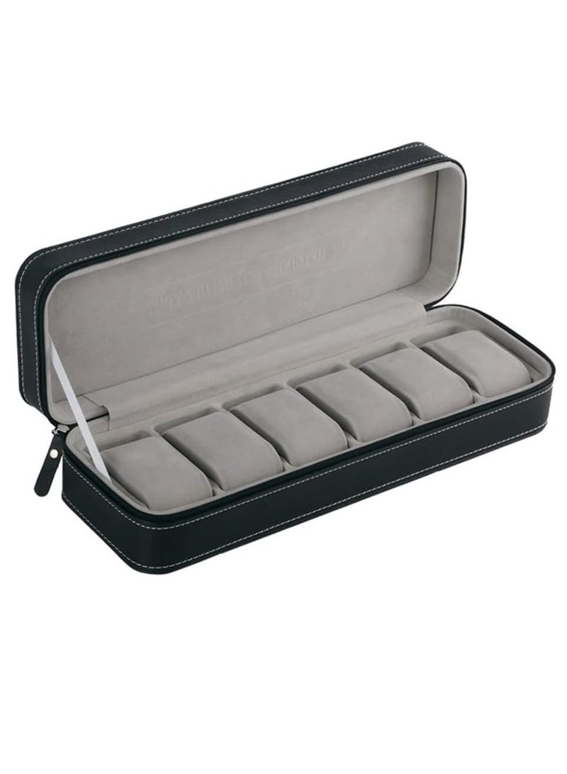 RollsTimi  6 Slot P Leather Watch Box - Image 3