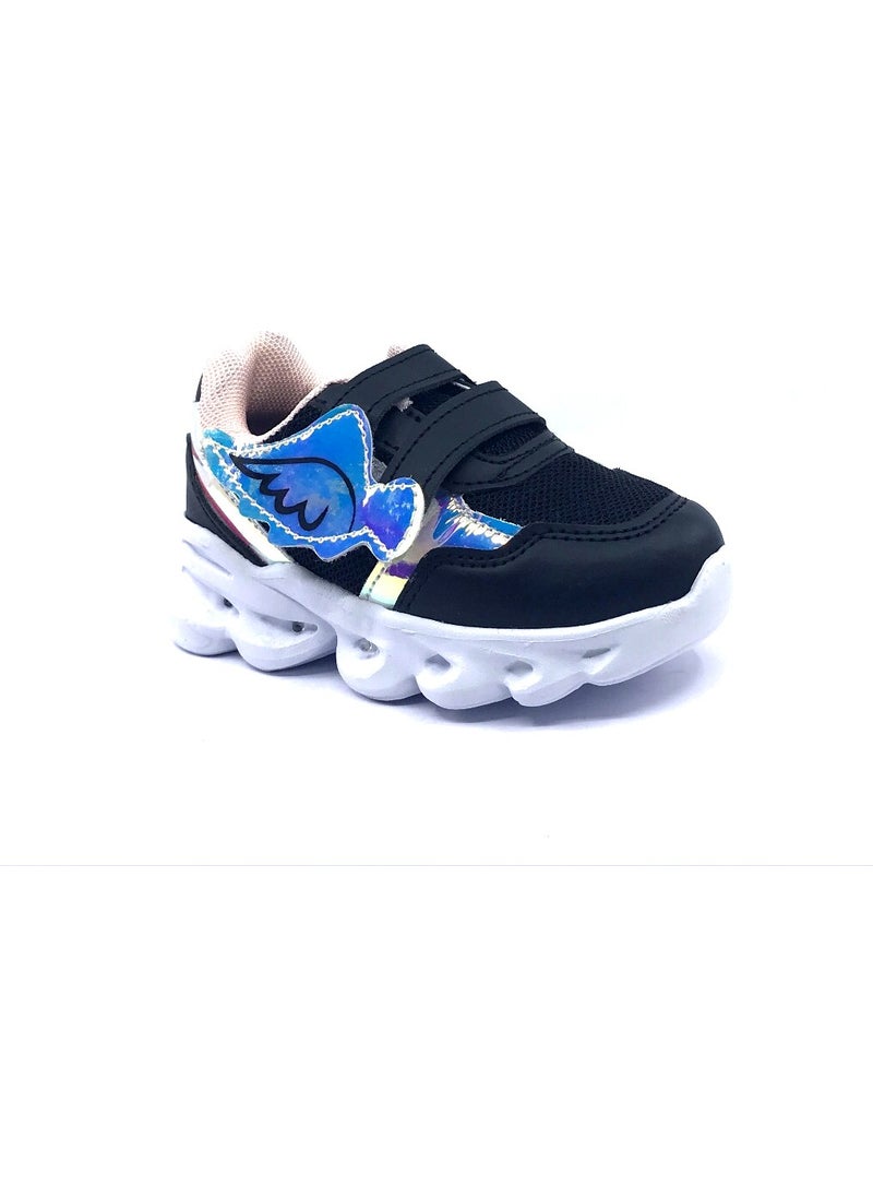 Cool - Angel Black Girls Casual Sneakers - Image 1