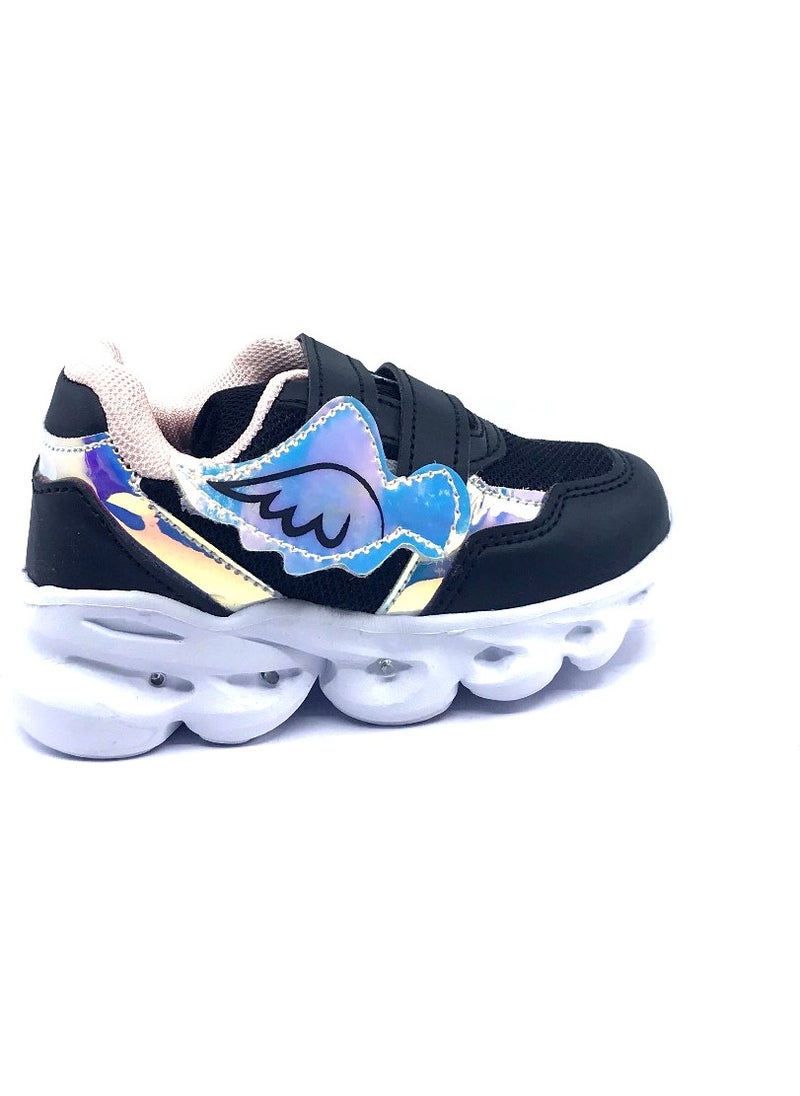 Cool - Angel Black Girls Casual Sneakers - Image 1