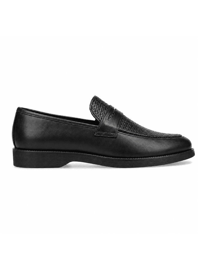 Men's genuine leather classic slip-on loafer – distinctive patterned design, comfortable sole and durable flexible base - Image 5