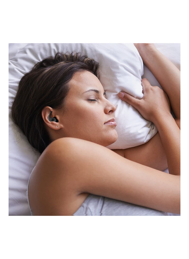 3 Pairs of Soft Silicone Earplugs for Sleep - Reusable Noise Cancelling Earplugs, Waterproof Sound Reduction Earbuds for Travel, Shooting, Motorcycling, Concerts, and Swimming. - Image 5