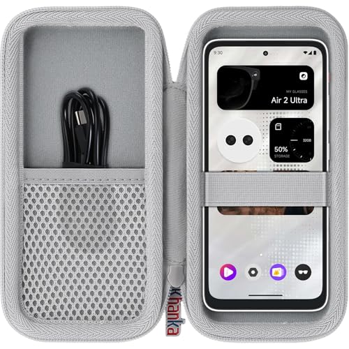 khanka Hard Travel Case Replacement for XREAL Beam Pro,The AR Glasses Spatial Computing Companion(Gray),Case Only. - Image 1