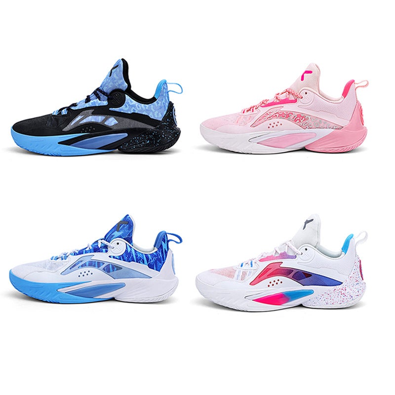 New High-Elastic Sports Shoes, Non-Slip, Wear-Resistant, Mesh, Breathable, High-Top Children'S Sports Training Basketball Shoes, Men'S Models - Image 2