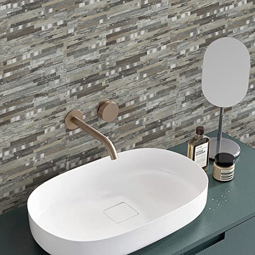 Midcard 20 Sheets Peel and Stick Backsplash PVC Wall Tile,for Kitchen Backsplash - Image 4