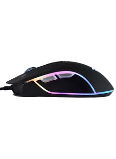 Generic GAMDIAS ZEUS M3 Gaming Mouse with NYX E1 Gaming Mouse Mat - RGB Lighting - 7200 DPI - 7 Smart Keys - Ergonomic Design-BLACK  - Image 3