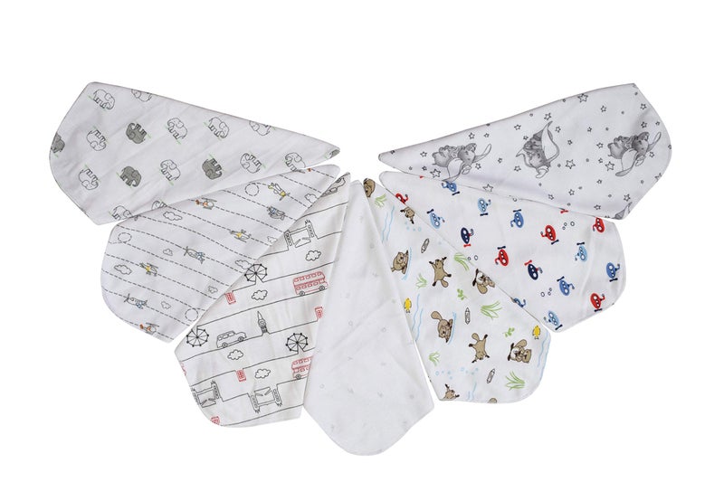 Billy Bum Hosiery washcloth White Pack of 7 - Image 4