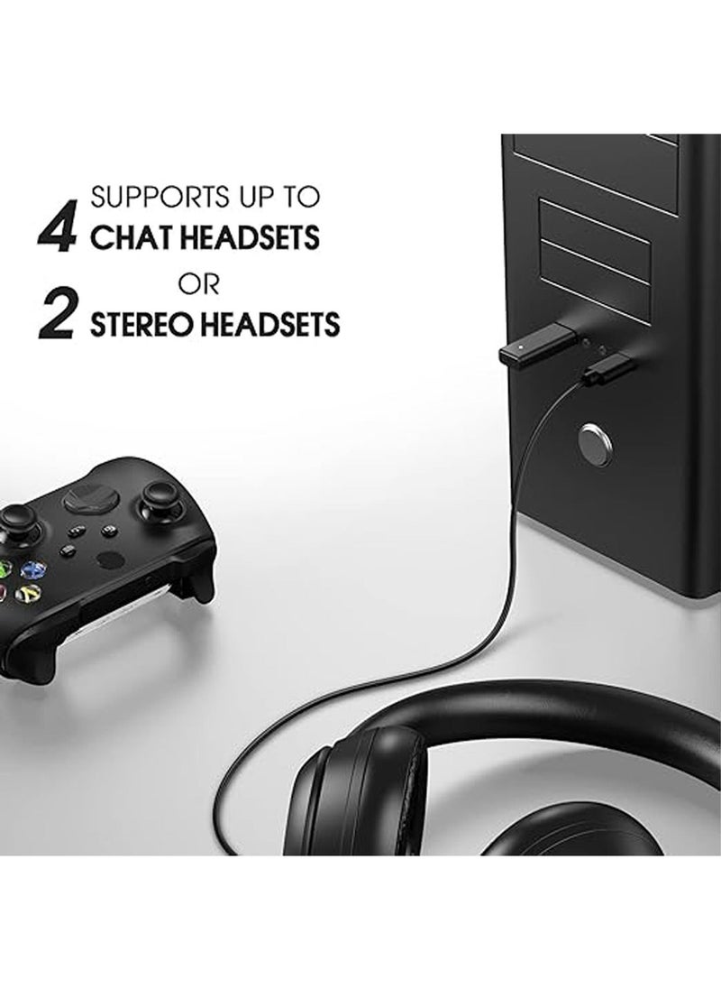 Generic - Wireless Adapter for Xbox Works for Windows 10 Compatible with for Xbox One/Xbox One X/Xbox One S Controller and Elite Series Controller, USB Wireless Gaming Receiver Adapter for PC, Laptops, Tablets - Image 1