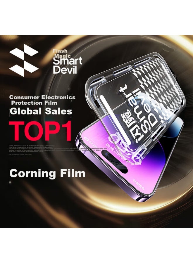 Smartdevil Tempered Glass Screen Protector For Iphone 14 Pro Max, Corning Film, Full Coverage Anti-explosion Anti-fingerprint Dustproof Screen Protector For Apple 14 Pro Max - Image 1