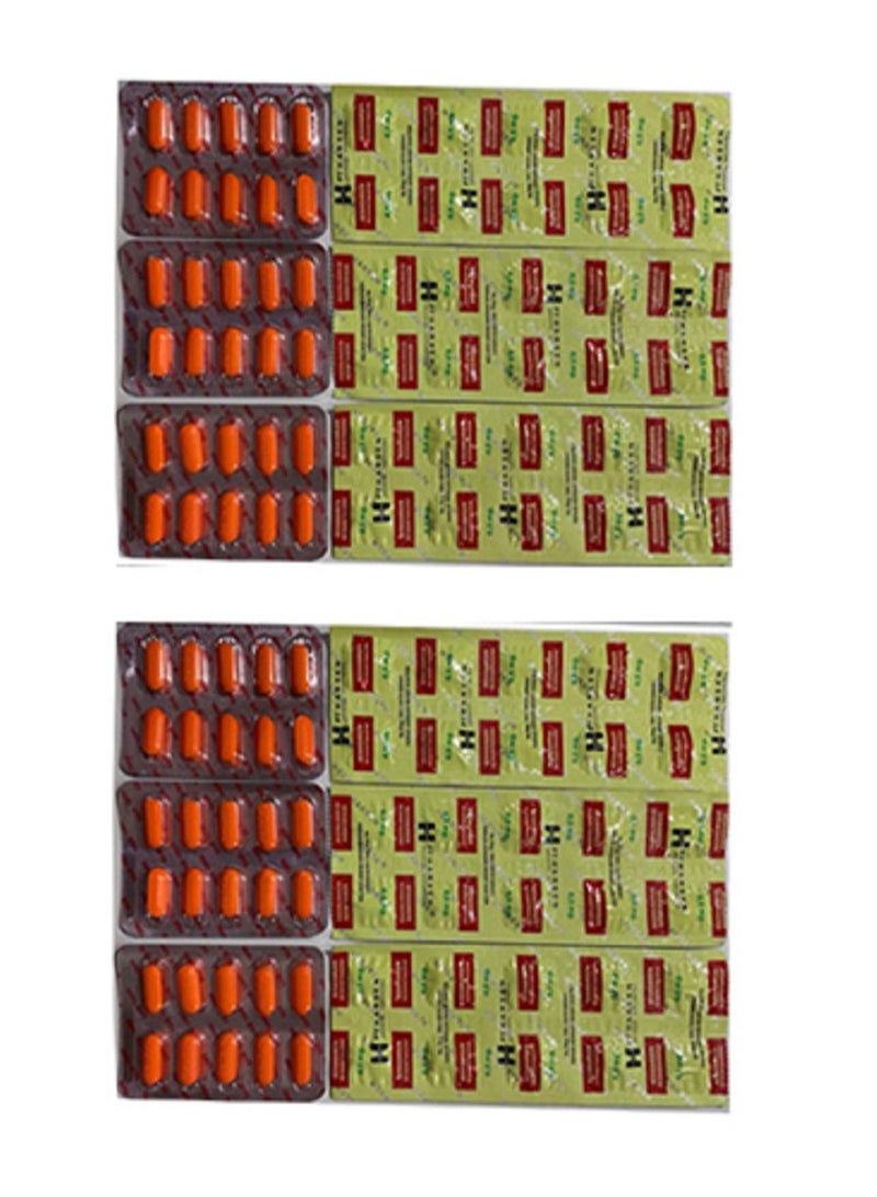 HARSEN 6 Supplement strips and 6 vitamin bars for weight gain