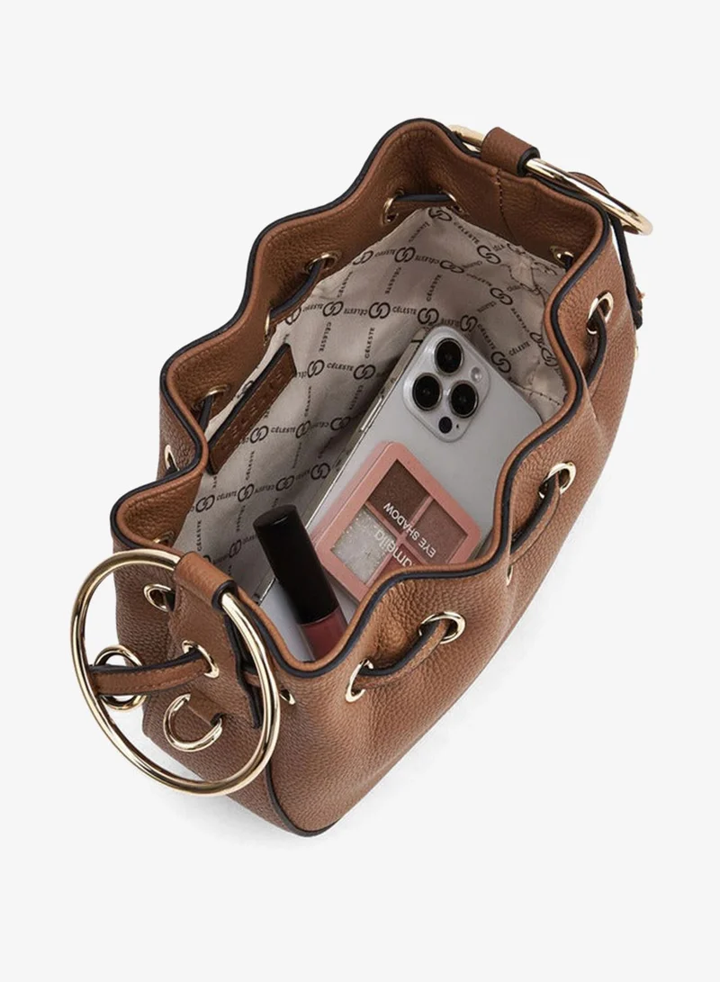 Celeste  Textured Crossbody Bag With Detachable Chain Strap for Women | Best Price UAE