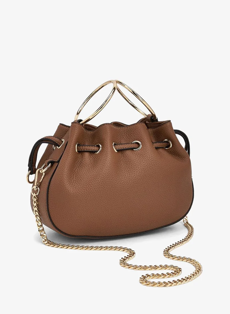 Celeste  Textured Crossbody Bag With Detachable Chain Strap for Women | Best Price UAE
