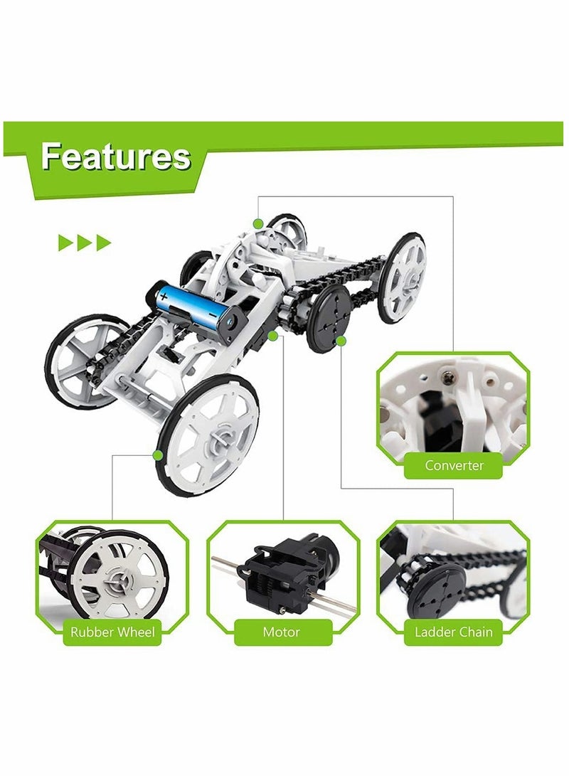 SYOSI Mechanics Climbing Vehicle, KASTWAVE Toys Age 8-12 Years Old Teens Science Kits Gifts, Birthday Gifts for Boys, Girls- DIY Engineering Mechanics Climbing Vehicle Stem Toys - Image 3