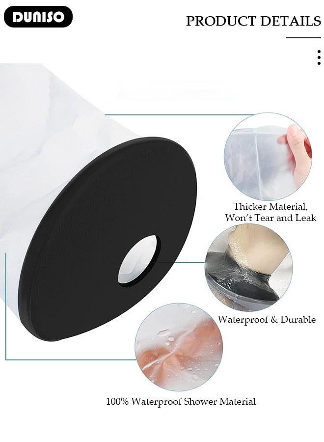 DUNISO Waterproof Arm Cast Cover for Shower Bath, Adult Watertight Hand and Wrist Protector, Soft Comfortable Watertight Seal to Keep Wounds Dry, Repeatable Wound Bandage Sleeve Bag for Broken Hand, Fingers, Surgery, Burns - Image 5