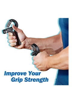 Spall Hand Grip Strengthener Adjustable Resistance 10-130 lbs Forearm Exerciser，Grip Strength Trainer for Muscle Building and Injury Recovery for Athletes  - Image 4