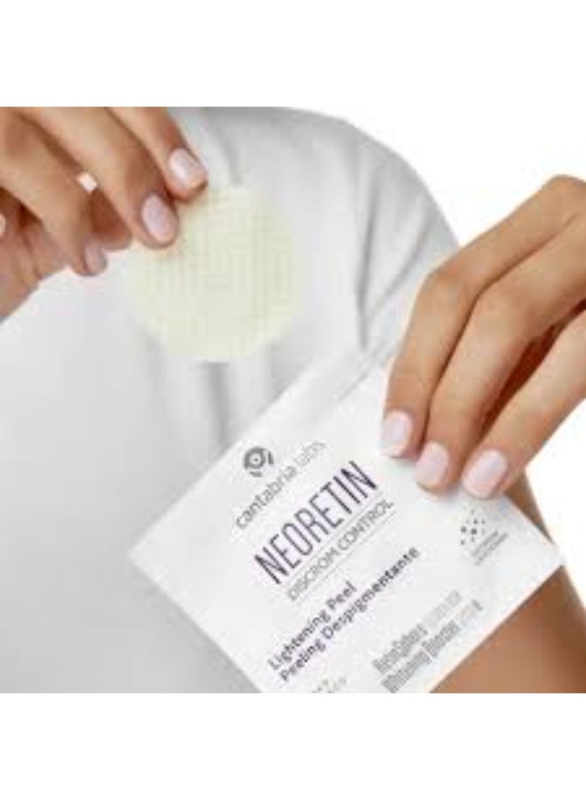 Neoretin Discrom Control Lightening Peel Pads x6 - Image 3