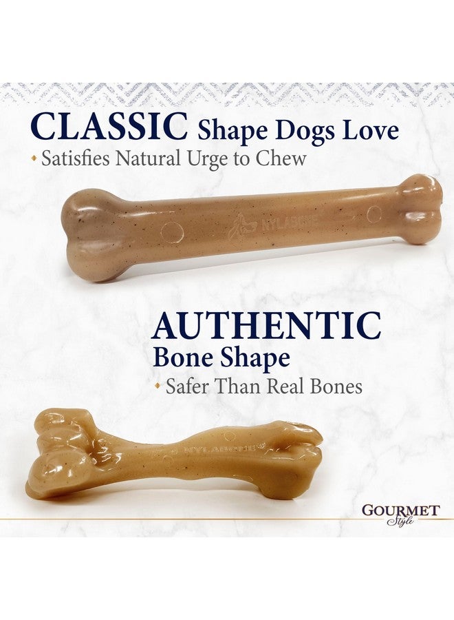 نيلابون لعبة مضغ الكلاب Gourmet Style Strong Chew، عبوة من 3 قطع، ألعاب مضغ للكلاب، ضلوع ظهر صغيرة، جبن شيدر قديم، ونكهات فيليه مينيون، كبيرة/عملاقة (3 قطع) - Image 3