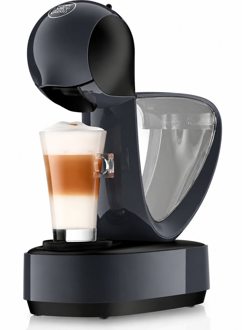 Dolce Gusto Nescafé Dolce Gusto Infinissima KP173B Coffee Capsule Machine, Hot & Cold Drinks, 1.2L, Cosmic Grey - Image 1
