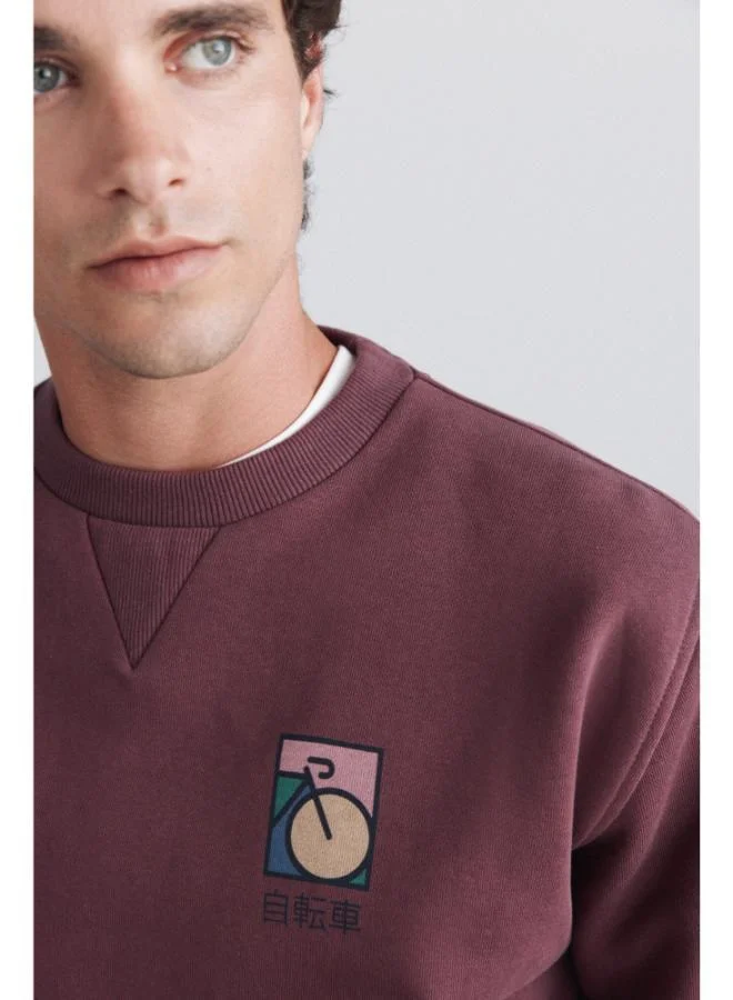 Springfield  Crew neck cycling sweatshirt for Men | Best Price UAE