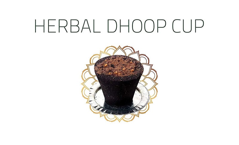 Amrutam Natural Guggal loban Cups Pack of 72 Cups with Burner Plate dhoop Cups for Home Pooja  - Image 2