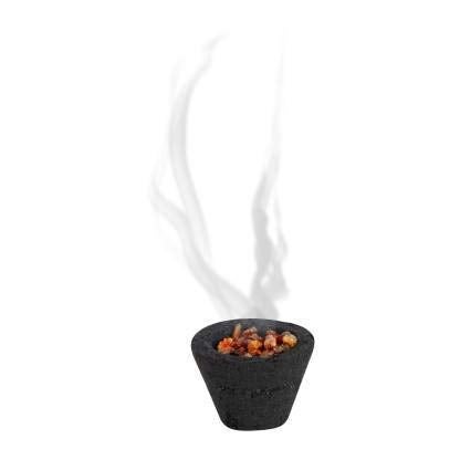 Amrutam Natural Guggal loban Cups Pack of 72 Cups with Burner Plate dhoop Cups for Home Pooja  - Image 3