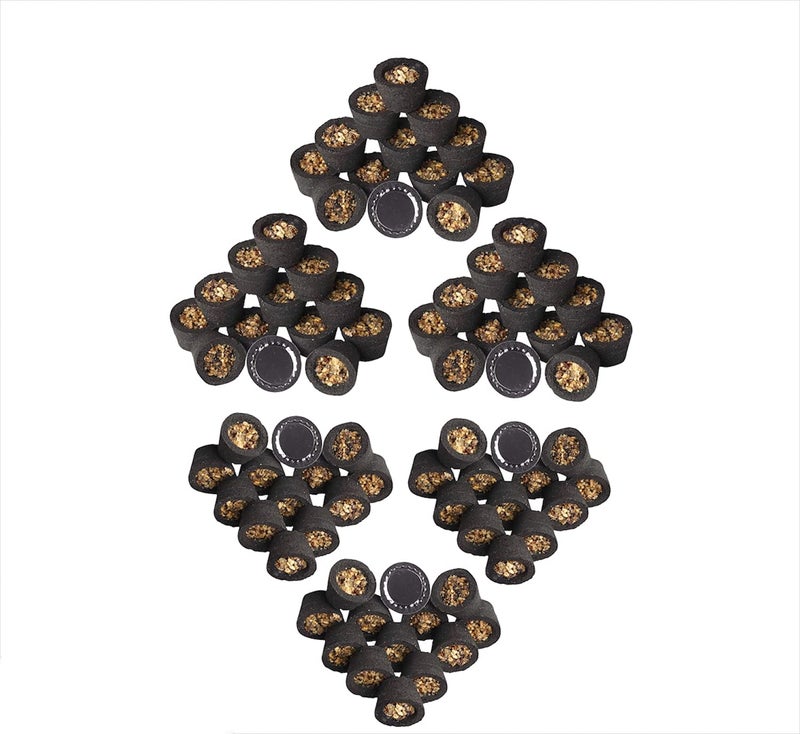 Amrutam Natural Guggal loban Cups Pack of 72 Cups with Burner Plate dhoop Cups for Home Pooja  - Image 1