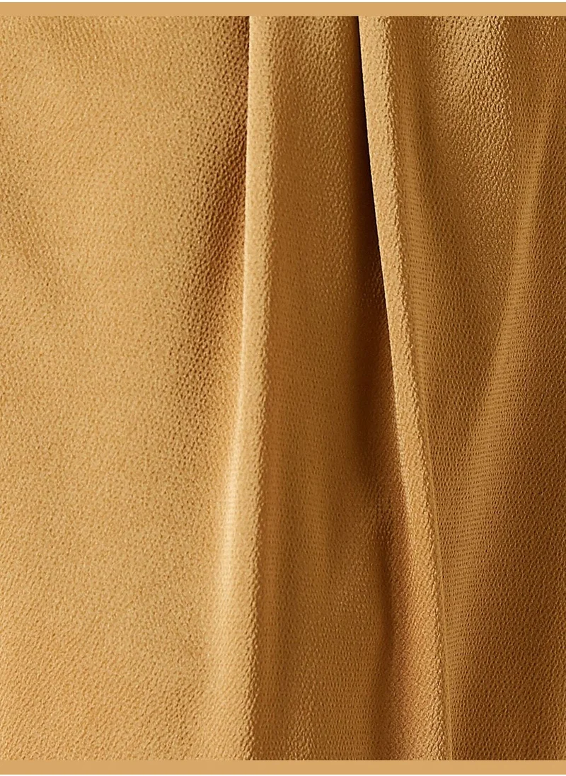 كوتون Wide Leg Pleated Pants Side Striped