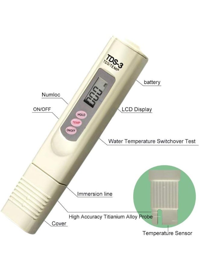 SKY-TOUCH TDS Digital Water Meter, Quality Tester Filter Pen  - Image 2