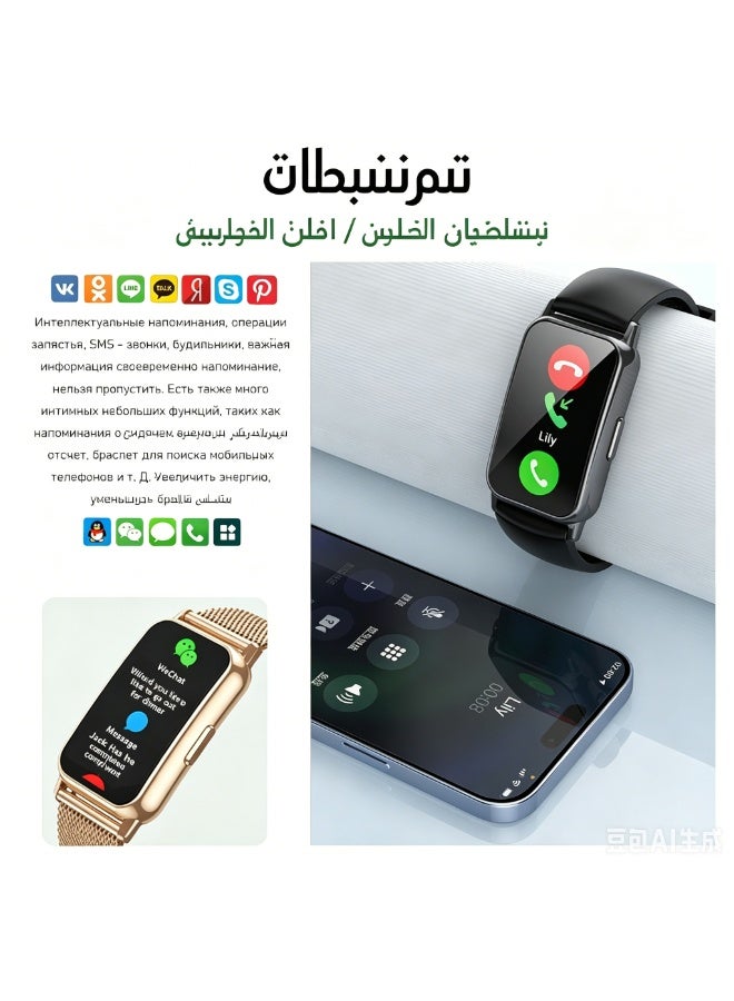 Smart Watch Fitness Tracker for Men Women, 1.47” HD Display, Call Function, SpO2/Heart Rate/Sleep Monitor, IP67 Waterproof, Compatible with Android iOS - Image 3