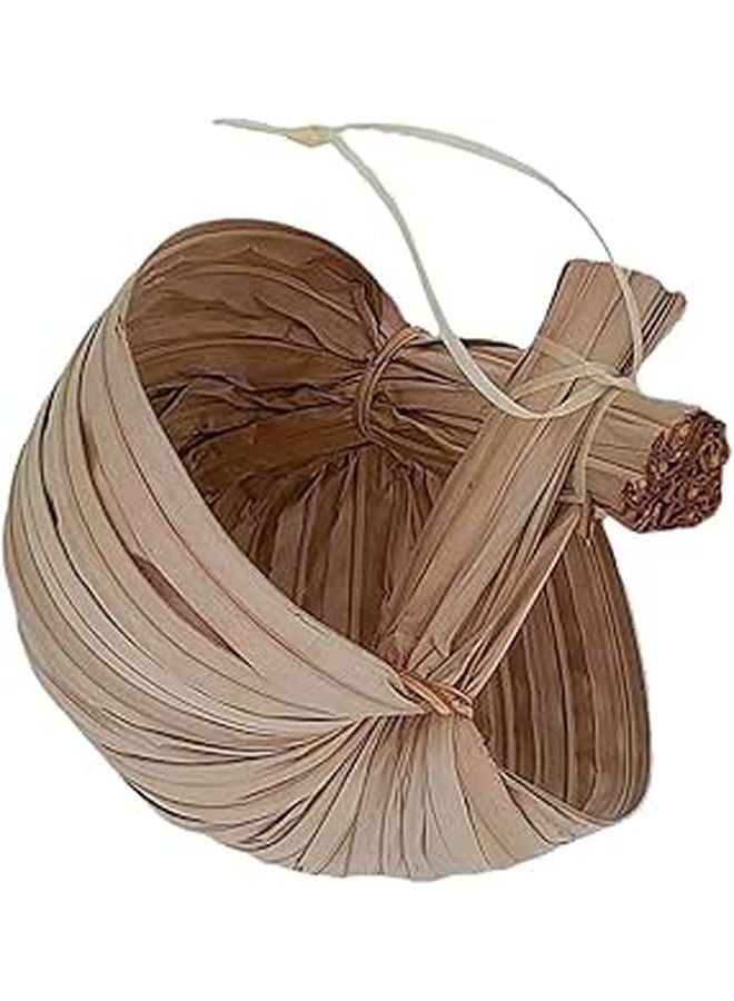 Large Palm Leaf Dessert Bowl For Fruit Salad Soup And Storage - Image 1