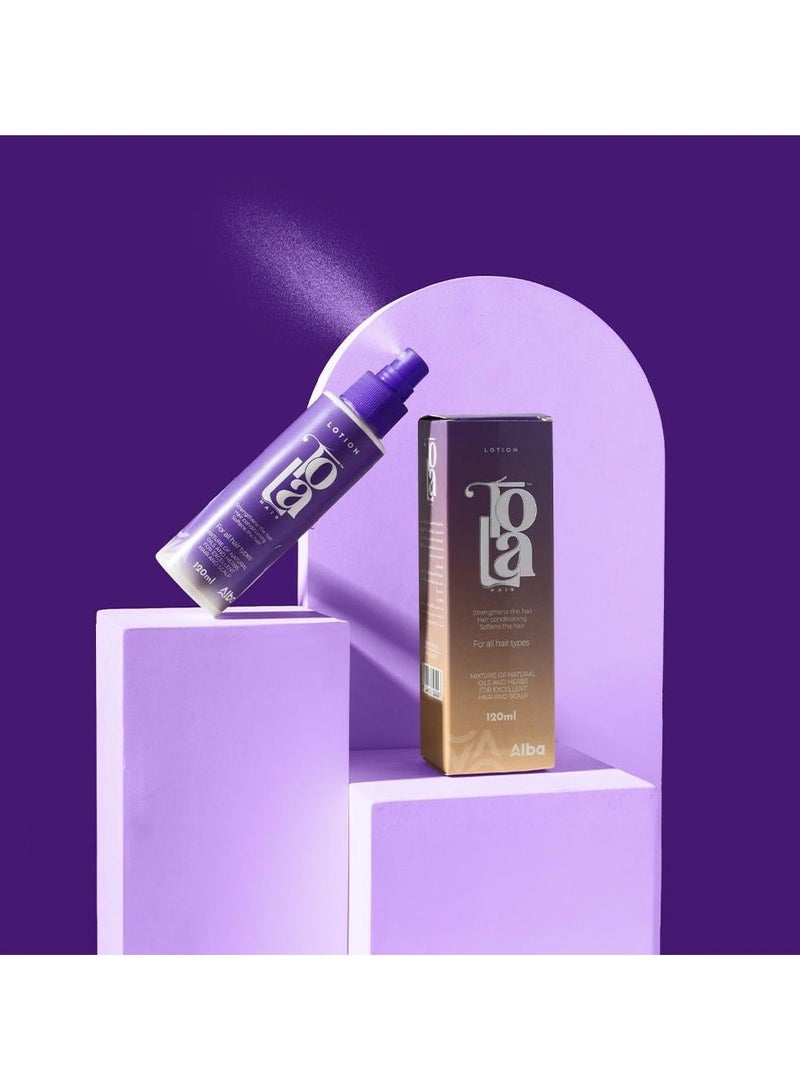 تولا لوشن لجميع أنواع الشعر 120 مل - Image 3