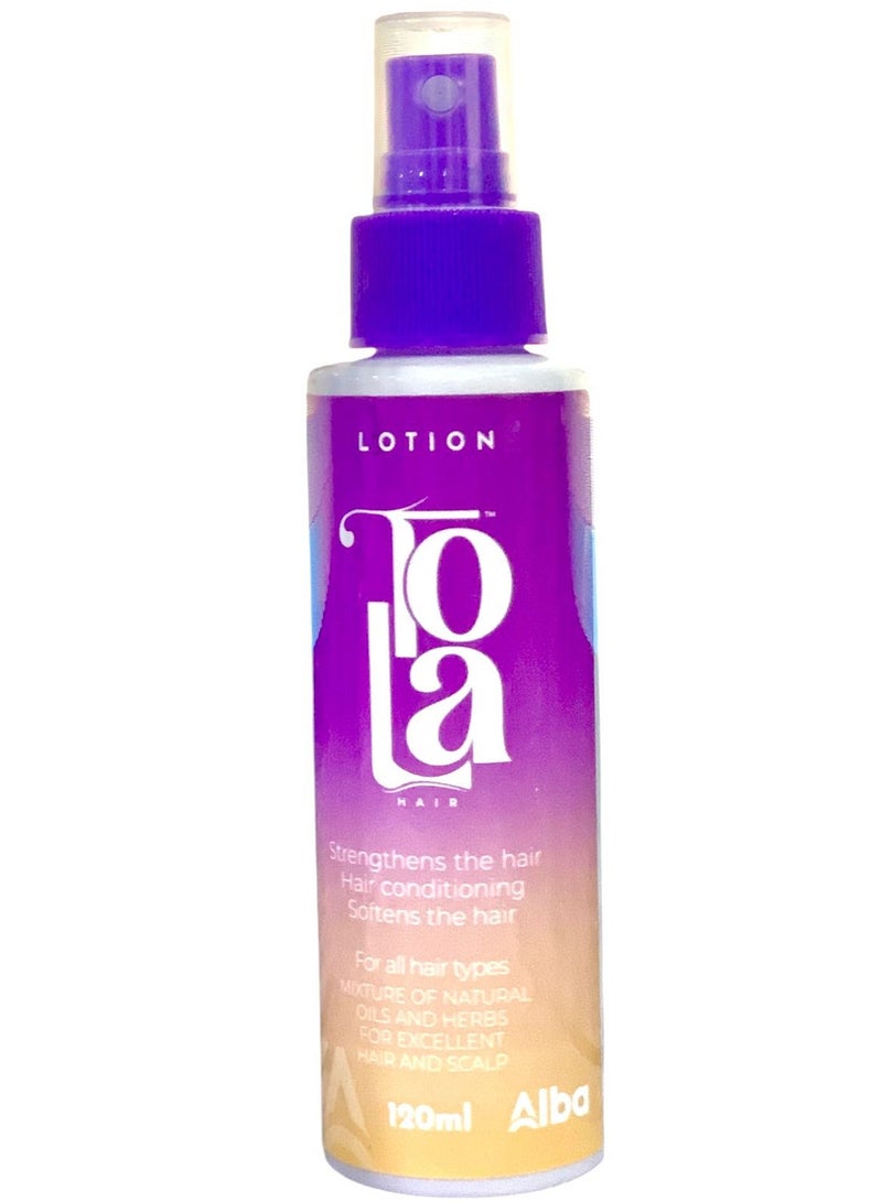 تولا لوشن لجميع أنواع الشعر 120 مل - Image 1