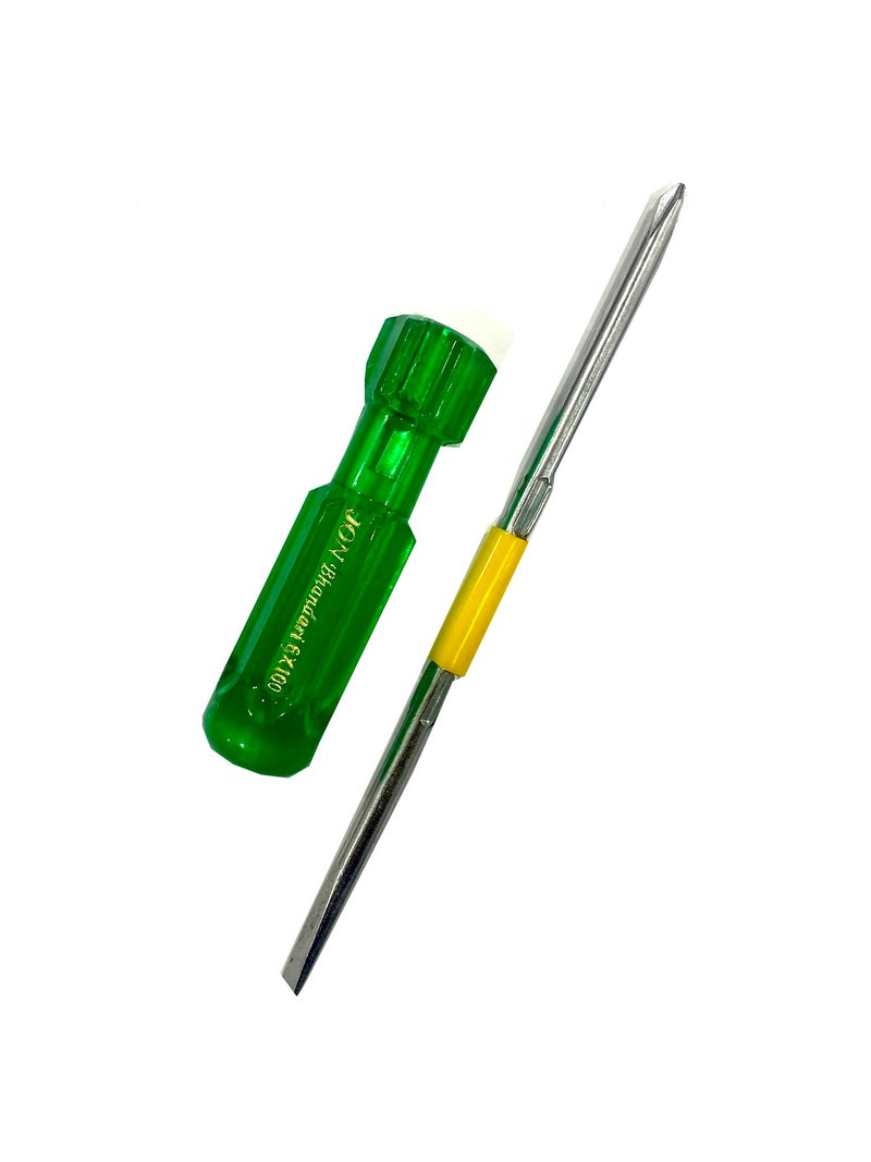 Jon Bhandari Tools Insulated Magnetic Two-in-One Screwdriver | Slotted & Phillips Head (4 in One Set) | Heavy Duty, Shockproof Handle for Home & Electrical Use - Image 3