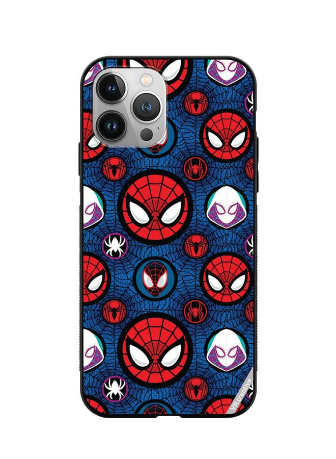 VR CREATIVE Protective Case Cover For Apple iPhone 12 Pro Max Spiderman Design Multicolour - Image 1