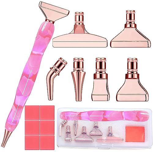 Heyseri Diamond Art Pens, “Classic Wax Stylus” Diamond Painting Pen, Traditional Diamond Painting Tools Accessories, Gem Art Pen with Metal Tips for 5D Craft Nail - Image 1