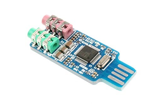 NOYITO CM108 USB Sound Card Chip Drive-Free Computer External Sound Card Module - Image 1