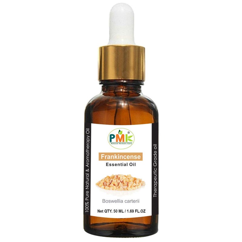 PMK 100% Pure Natural Frankincense Essential Oil For Aromatherapy, Skin, Acne & Hair Growth (50 ML)