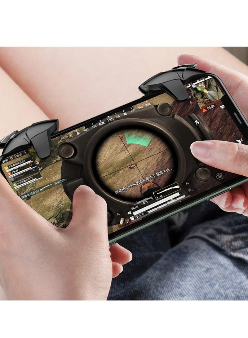 2-Piece Pubg Trigger Gamepad Controller For iPhone And Android Wireless  - Image 4
