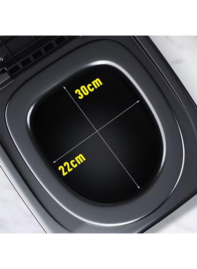 ZCM-HAPPY Portable Folding Toilet - Travel Integrated Outdoor Toilet for Camping, Boat, Hiking, Long Trips, Beach and Multifunctional Use, Durable ABS Material with Storage Bag - Image 3