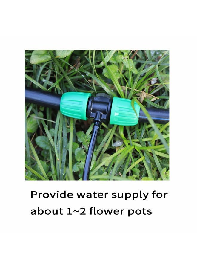 FULAIERGD 10 Pcs Barbed Tee 1/2 inch Tubing (1/2" ID x0.6-0.63" OD) 16mm to 1/4 inch Irrigation Tube Anti-Drop Barbed Hose Fittings (Fits 13mm ID / 4mm ID) - Image 3