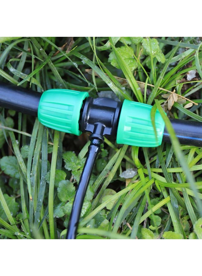 FULAIERGD 10 Pcs Barbed Tee 1/2 inch Tubing (1/2" ID x0.6-0.63" OD) 16mm to 1/4 inch Irrigation Tube Anti-Drop Barbed Hose Fittings (Fits 13mm ID / 4mm ID) - Image 5