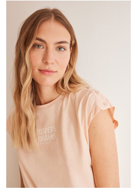 Short pajamas flower print