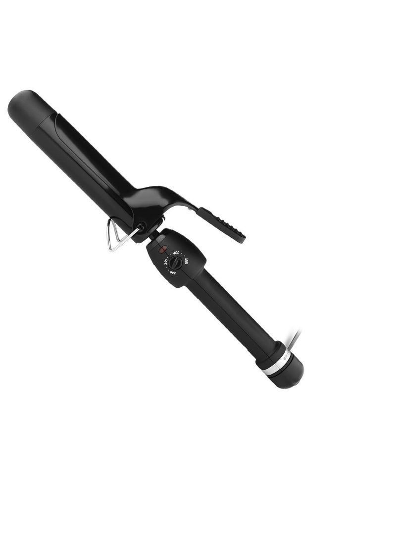 Stylecraft StyleCraft Black Gold Professional Curling Iron with ExtraLong Thumb Grip 
