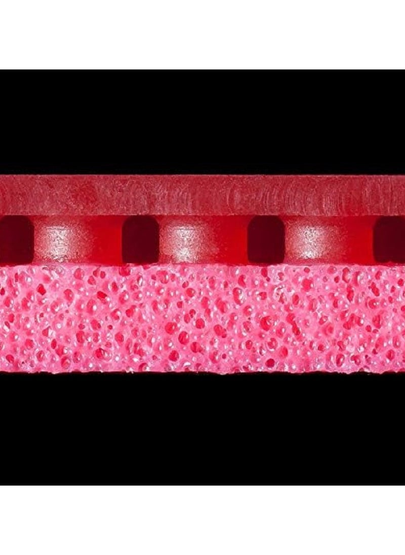 BUTTERFLY - 2 Table Tennis Racket Rubber, Type  ( Rozena ) , black And Red 2.1 mm, Original - Image 1