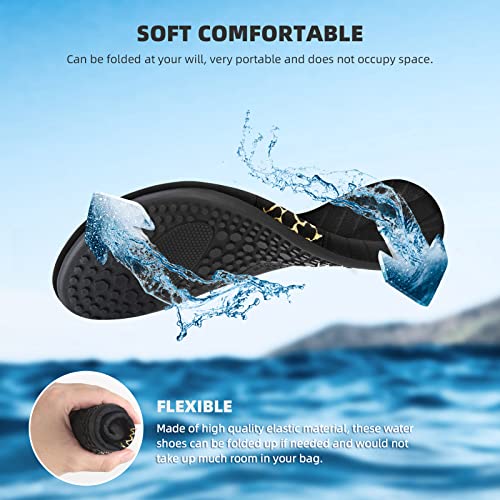 ATHMILE Water Shoes Women Men Barefoot Aqua Socks Quick-Dry for Beach Swim Pool Yoga Camping Cruise Surf Sport - Image 3