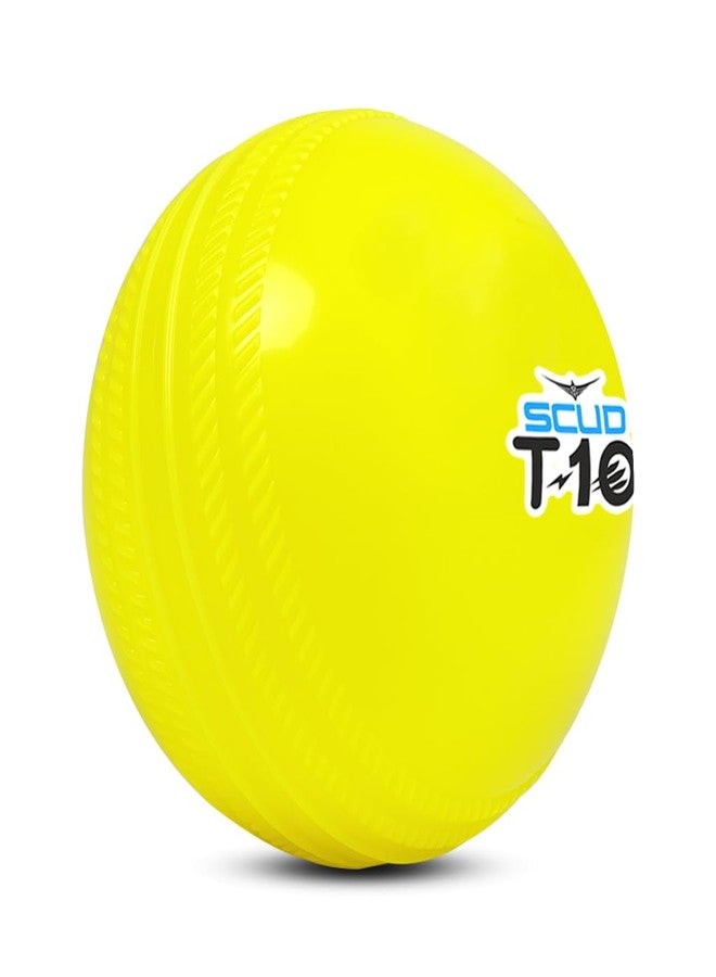 SCUD T10 PVC Wind Ball for Practice | Indoor & Outdoor Soft Training Cricket Ball for Coaching & Daily Practice | Lightweight 80-85 g Durable PVC Construction (Pack of 3pc Balls, Multicolor) - Image 2