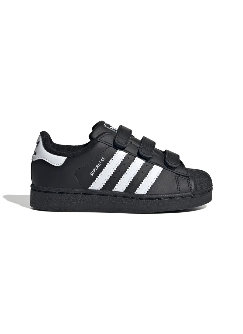 اديداس adidas SUPERSTAR II CF C Black Originals Kids Shoes