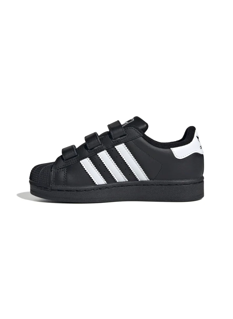 اديداس adidas SUPERSTAR II CF C Black Originals Kids Shoes
