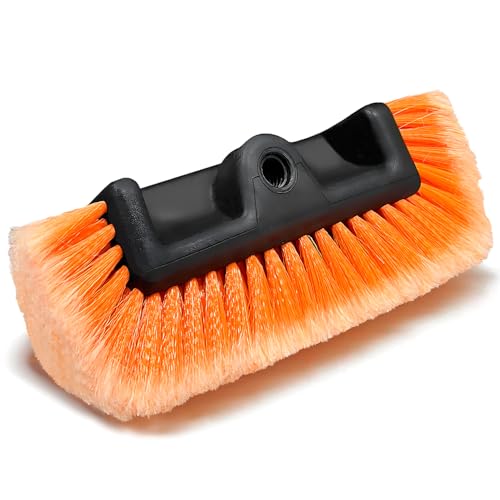 ARTIPOLY 12" Car Wash Brush Head with Soft Bristle for Auto RV Truck Boat Camper Exterior Washing Cleaning - Image 1