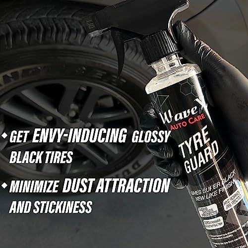 Wavex Car Polish Kit 12 Pcs | Includes Car Dashboard Polish, Car Wax, Tyre Polish, Car Shampoo, Windshield Washer & Car Freshener, Scratch Remover, 2 Cloths, 3 Applicators - Car Washing Kit - Image 5