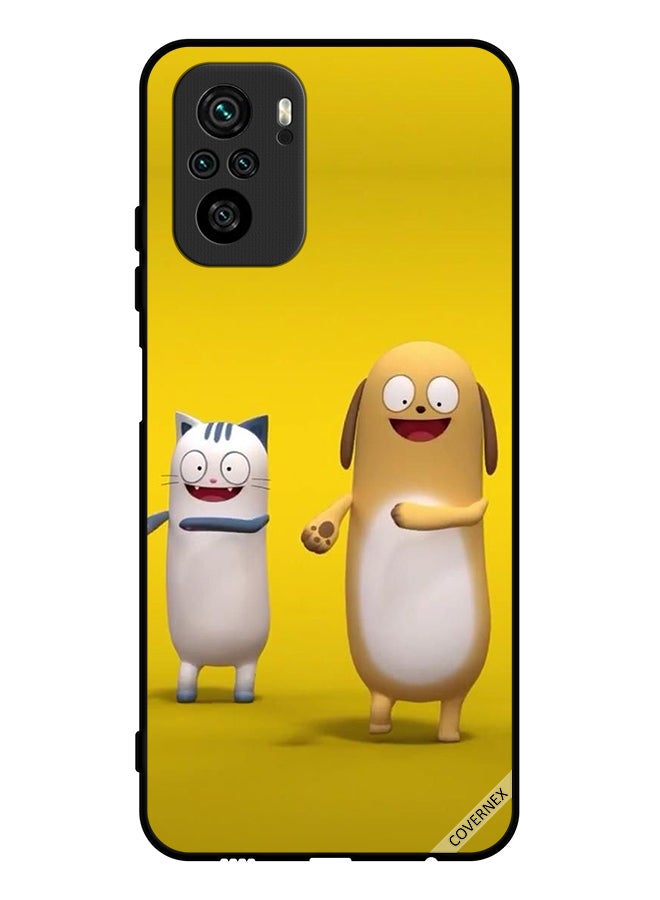 Covernex Protective Case Cover For Poco M5s 4G Cat Dog Story - Image 1